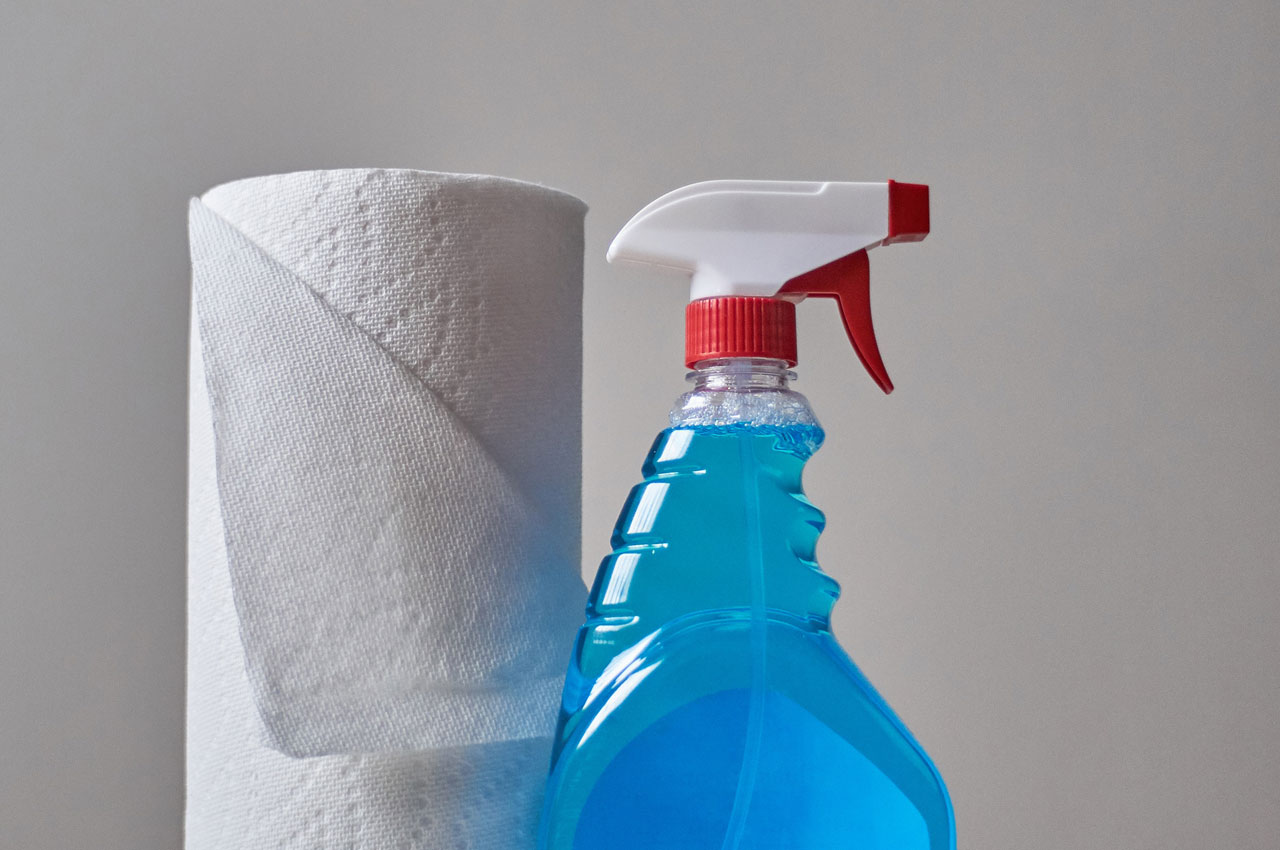 Using a disinfectant