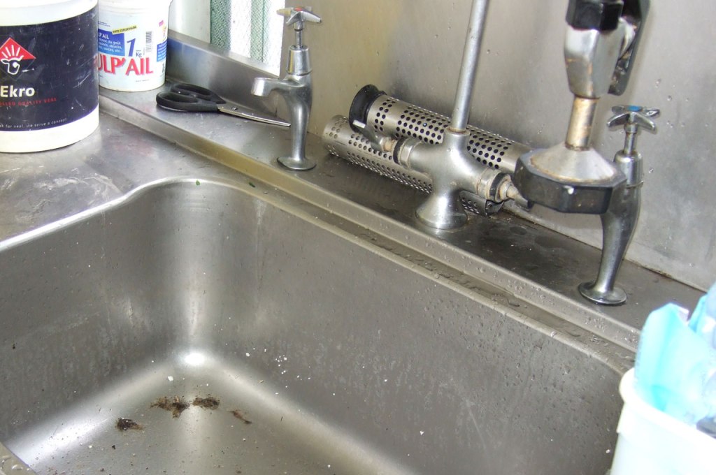cleaning sink food safety